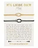 CheersLife Partner Geschenke für Beide,Valentinstagsgeschenk für Meine Frau Freundin,Jahrestag Geschenk für Ihn,Pärchen Geschenk für Mann Freund Weihnachten Geburtstag Jahrestag Schwarz Gold