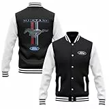 Ford Varisty College Jacke Mustang Classic Tribar im Amerikanischen Retro Stil.