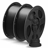 ANYCUBIC PLA+ Filament 1.75mm, Refill PLA Plus Filament und Spool Kit, Hohe Zähigkeit und Präzision -3D-Druckmaterialien, Intelligente Identifikation, 2KG Schwarz