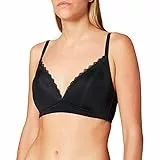 ESPRIT Damen Gepolsterter BH Feminine Micro Par Wireless Wattierter Mf, Schwarz, 75C
