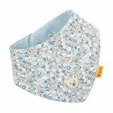 Steiff Halstuch One Size cashmere blue, Baby-Halstuch, Halsbedeckung für Babys, weich und bequem, Halsschutz, waschmaschinenfest
