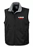 Lanz Bulldog Softshell Weste | Schwarz | Größe L