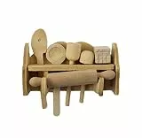Melody Jane Puppenhaus Große Utensilien Hält Regal Miniatur Küchenzubehör 7 Teile