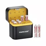PHOTOOLEX Wiederaufladbare Lithium Akkus AAA 8-Pack mit Ladegerät, 1300mWh Hohe Kapazität 1.5V AAA Batterien, Lang anhaltende wiederaufladbare Dreifach A Li-ion Batterie mit Schnellladegerät