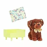 Glitter Girls - Grizzly - 36 cm Puppen-Zubehör - Puppe Haustiere - Hund Plüsch - Ausgestopfte Tiere Hunde