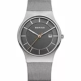 BERING Herren Uhr Quarz Movement - Classic Collection mit Edelstahl und Saphirglas 11938-007