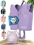 KIDVERSE Schwimmweste Kinder 3-6 Jahre - TÜV geprüfte Schwimmhilfe mit Bauchumfang bis 66cm - Schwimmhilfe Kinder 3-6 Jahre - Kinderschwimmweste zum Schwimmen Lernen - Komfort Schwimmweste Kind