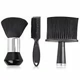 3 Stück Friseurbürste, Barber Set, Nackenpinsel Set, Friseur Bürste, Friseur Haarpinsel, Professionelle Friseur Zubehör für Friseursalon Haarreinigung, Staubentfernung