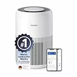 Philips Luftreiniger 900 Serie, HEPA NanoProtect + Aktivkohlefilter, CADR 250m³/h für 65m² Allergiker, leise, intelligent und energieeffizient (AC0950/10)