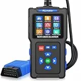ALLmeter OBD2 Diagnosegerät Auto, Auslesegerät Auto, mit DTC-Definition, 9 Modi, 9 Sprachen, KFZ-Fehlercode-Lesegerät, OBD-II Diagnosewerkzeuge für Autos nach 1996 (Blau), Vatertagsgeschenk für Papa