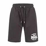 Lonsdale Herren Shorts Normale Passform TRAPRAIN Black/White 4XL 117437