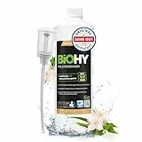 BiOHY Spezial Polsterreiniger (1l Flasche) + Dosierer | Konzentrat für Sofas, Polstermöbel, Teppiche & Textilien | für Nasssauger & Waschsauger | Fleckentferner | effektiver Textilerfrischer