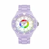 Weayege Kinderuhr Jungen Mädche,Kinder Lern Armbanduhr,Armbanduhr für Jungen,Mädchen,Kinderuhr,3ATM wasserdichte Analog Quarzuhr,Erlernen der Uhrzeit