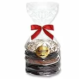 Elisen-Lebkuchen Glutenfrei - 5x80g (400g) - Premium Qualität - Frisch & Saftig! - Glutenfreie Nürnberger Lebkuchen LEBKUCHEN WELT