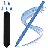 Stylus Stift kompatibel mit Apple iPad (2018–2025),Handballenerkennung, Neigungsempfindlichkeit, Stylus Stift für iPad 11/10/9/8, iPad Pro 11/12,9/13', iPad Air 7–3, iPad mini 6/5