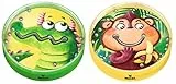 Moses. Geduldsspiel mit Tiermotiven für Kinder ab 3 Jahren, 2er-Set, Geschicklichkeitsspiel, Kugelspiel zur Förderung der Koordination und Feinmotorik