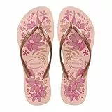Havaianas Slim Organic Damen FlipFlop Pink/Gold 35 EU