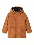 NAME IT Jungen NKMMEDOW03 Jacket SOLID FO NOOS Jacke, Brown Sugar, 146