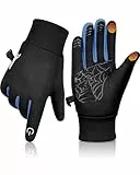 YANIKY Fleece Handschuhe Kinder-Touchscreen, Winddicht & Anti-Rutsch - Warme Fahrradhandschuhe Kinder Outdoor Sport für 4-12 Jahre