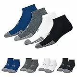 KOPNHAGN 4 Paar Sneaker Socken Herren Damen Sportsocken aus Baumwolle mit Kissen (EU 38-42, Mehrfarbig)