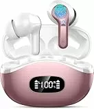 Kopfhörer Kabellos Bluetooth 5.3, Bluetooth Kopfhörer In Ear 2025 Kabellose Kopfhörer Tiefer Bass, ENC Noise Cancelling Mic Wireless Earbuds 40Std Wireless Ohrhörer, IP7 Wasserdicht/USB-C/LED-Anzeige
