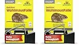 Neudorff Quiritox WühlmausFalle – Schlagfalle mit hoher Schlagkraft zur sicheren Bekämpfung von Wühlmäusen, wiederverwendbar, 1 Stück (Packung mit 2)