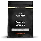 Protein Works Kreatin Extrem/ORANGE BURST / 400g / Enthält Inhaltsstoffe, welche die Wirkung von regulärem Kreatin nachweislich verstärken