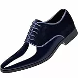 Battnot Business Schuhe Herren Anzugschuhe Lederschuhe Schnürhalbschuhe Herrenschuh Schwarz Business Schuhe Leder Schnürhalbschuhe Klassischer Derby Oxford Hochzeit Schuhe