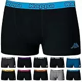 Kappa Boxershorts Herren 6er Pack S zufällige Farbauswahl Unterhosen Boxer Unterwäsche Retroshort Short Underwear