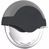 Oriamo® XXL Pizzaschneider – Profi Pizzaroller mit Klingenschutz | Edelstahl Pizza Cutter & Teigrad | Spülmaschinenfest, präzises Schneiden, langlebiger Pizzarad, ideal für Pizza & Teig
