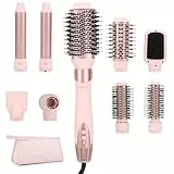 Sonew 9-in-1 Multi Hairstyler & Airstyler, 110.000 U/min Ionen-Haarstyler mit Föhn, 32-mm-Automatik-Lockenwalze, 68-mm/48-mm-Ovale-Warmluftbürste, 32-mm/25-mm-Rund-Warmluftbürste, Glättbürste