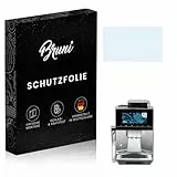 Bruni Schutzfolie kompatibel mit Siemens EQ.900 Folie, glasklare Displayschutzfolie (2X)