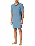 Schiesser Herren Nachthemd Bigshirt Kurzarm Single-Jersey - Comfort Nightwear
