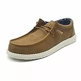 LP Fusion Terra Series Shoes - Lightweight, Breathable Slip-On Casual Shoes, Non-Slip Sole - Travel & Everyday Use (Brown, EU Schuhgrößensystem, Erwachsene, Herren, Numerisch, M, 43)