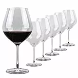 Sauerland GLAS 6er Set Burgunderglas Paula 750ml
