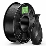 DEEPLEE PLA+ 2.0 Filament 1.75mm, Stärkere Zähigkeit 3D Drucker Filament, Schwarz 1KG, Upgrade PLA Plus 3D Printer Filament, High Speed PLA+ Filament für die meisten FDM 3D Drucker