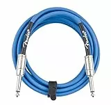 Fender Contour Series Instrumentenkabel(10FT STR/STR) Lake Placid Blue