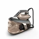 Rowenta Force Pro 500 Dampfbügelstation, 2800 W, 130 g/min variable Dampfmenge, Dampfstoß von 550 g/min, spart Energie, Quicksteam-Technologie, Braun/Schwarz, VR9033F0
