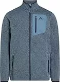 Mckinley Herren Skeena III Fleecejacke, Melange/Blue Dark, L