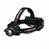 Ledlenser H15R Core Stirnlampe Wiederaufladbare LED, 2500 Lumen, 21700 Lithium-Batterie, bis zu 80 Stunden Leuchtdauer, fokussierbarer 250 m Lichtstrahl, wasserdicht nach IP67, dimmbar, USB-Aufladung