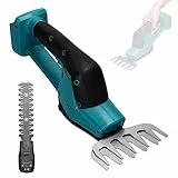 Irfora Akku-Heckenschere, elektrischer Rasentrimmer, Garten-Astschere, Rasen-, Hecken-, Zaun-, Weeder- und Mäher-Gartengerät