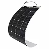 Renogy 175W 12V Flexibles Solarpanel Monokristalline Solarmodule Silizium Solarzelle Photovoltaik Folie für Wohnmobil, Balkonkraftwerk, Camping, Boote, Camper und Unebene Oberflächen