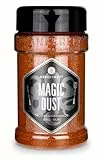 Ankerkraut Magic Dust, BBQ Rub, Marinade für Fleisch, Gewürzmischung zum grillen, allzweck Gewürz mit Paprika geräuchert nach Originalrezept, 230 g im Streuer