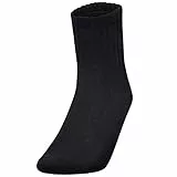 JAKO Unisex Sportsocken kurz 3er-Pack, Schwarz, 43-46