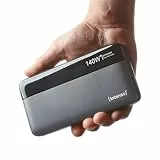 Intenso Powerbank HE25000 140W Power Delivery, 25000mAh Externer Akku, Schnellladung für MacBook, iPhone, Samsung Galaxy, iPad – USB-C Kabel & Transporttasche inklusive