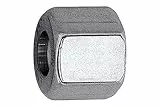 RIEGLER 112506-ES 406 Überwurfmutter, M14x1,5, Rohr-Außen-Ø 8 mm, Edelstahl 1.4571, 1Stk