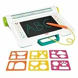 Fisher-Price Spielzeug für Kindergartenkinder Lern- und Zeichenbrett Schreiben und Zeichnen ohne Verwischen Tablet mit LCD-Bildschirm für Reise Kreativspiele Kinder ab 3 Jahren, JDL70