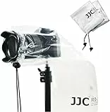 JJC Kamera-Regenschutz, Regenschutzhülle für Canon, Nikon, Sony, DSLR-Kamera mit Objektiv bis zu 45 cm Länge, 2 Stück