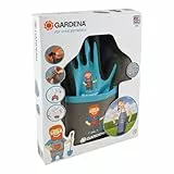 Happy People 16868 - Gardena Garten-Set für Kinder mit einer Schürze für die Gartenarbeit, 1 Paar Handschuhen gegen Schmutz und Wasser, Igel Schlüsselanhänger und Gartenbroschüren