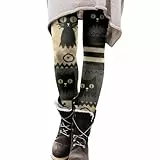 Leggins Damen Thermo Leggings Yoga Pants Women's Warme Sport Hosen Lange Sporthose Halloween Mädchen Gym Blickdicht Damenleggings Strumpfhosen Muster Baumwolle Lang Hose